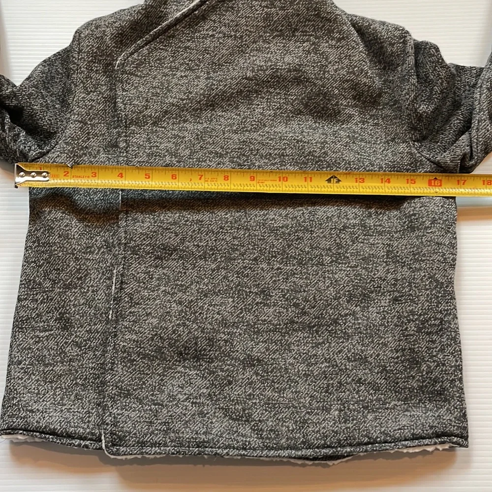Me Jane Gray & off white Sherpa lined jacket.  Girls size 14